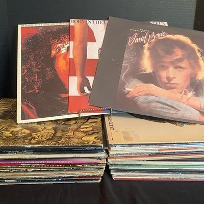Vintage Vinyl From Classic Rock Greats, Bowie, Elvis, U2, Chuck Berry, And More