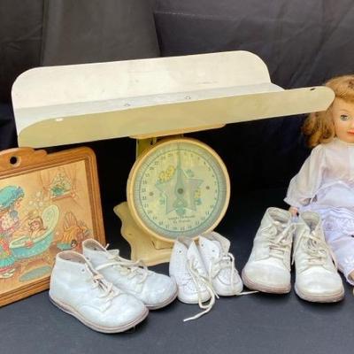 Vintage Baby Scale, Ideal Doll, and More