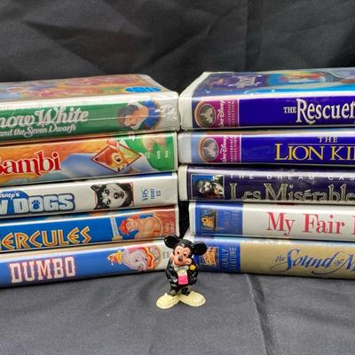 Disney Home Video And Musicals VHS Collection