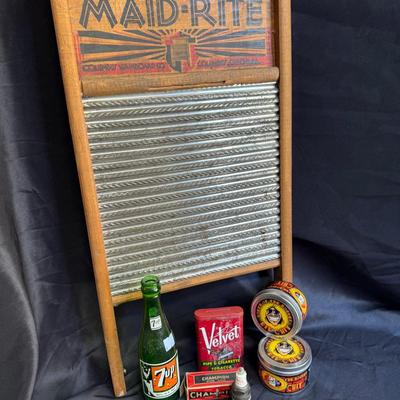 Antique & Vintage Champion Spark Plug, Velvet Pipe Tobacco Case And More