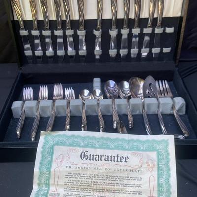 WM. Rogers MFG. Co Extra Plate Flatware 