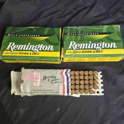 Remington 30-06 and Hansen 9mm