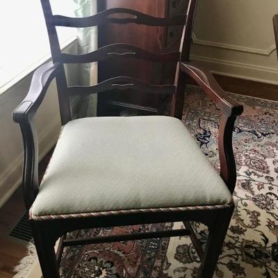set of 6 ribbon chairs $650
