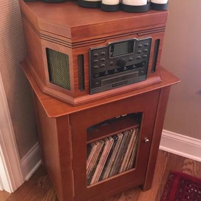 Crosby record player $75 SolD
storage cabinet $45
20 X 16 X 25"