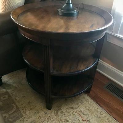 Sherrill tiered tray table $ 299
26 X 27"