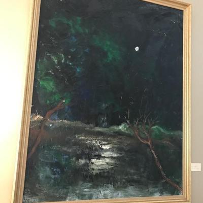 oil painting $450
62 X 50"           