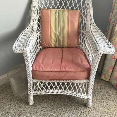 wicker chair $169
