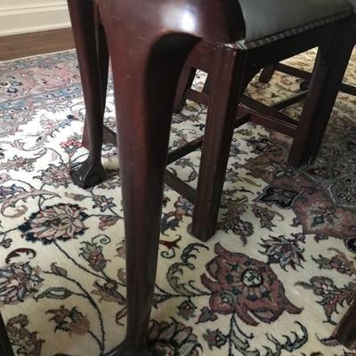Antique Queen Ann style ball and claw legs $799 
56 X 41 X 30" two leaves 8" one leaf 10"