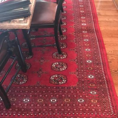 Pak-Bokhara Pakistan rug in breakfast room $1,699
8.2 X 9.9'breakfast room