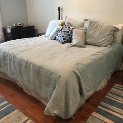 King bed with Simmons mattress $599