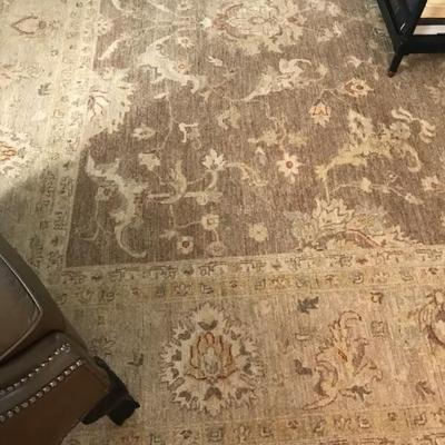 Ahmed Magbool rug $2,800
9 1/2 X 14'den