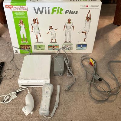 Nintendo Wii Game Console and Wii Fit Plus (Never Opened)