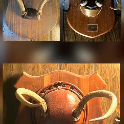 3 Deer Antler Mounts