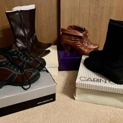 New Women's Boots (Sizes 8 1/2 and 9)