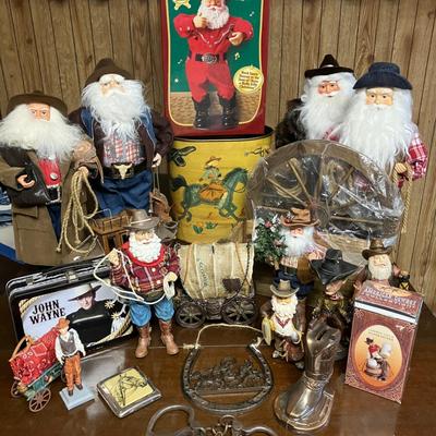 Collection of Western Themed Items