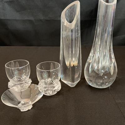 Baccarat Crystal Vases And Glassware