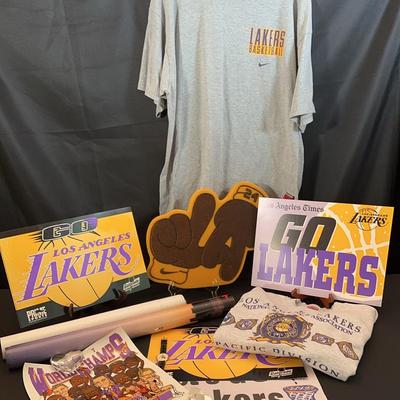 Lakers Memorabilia | Kobe Foam Hand, Magic Johnson Watch, Vintage Posters