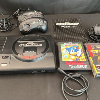 Sega Genesis 16-Bit | Road Rash II & Sonic The Hedgehog Games
