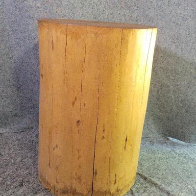 Solid Wood Stump Table