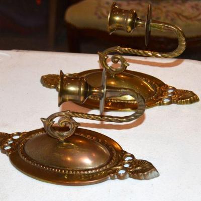 Brass Candle Holders 