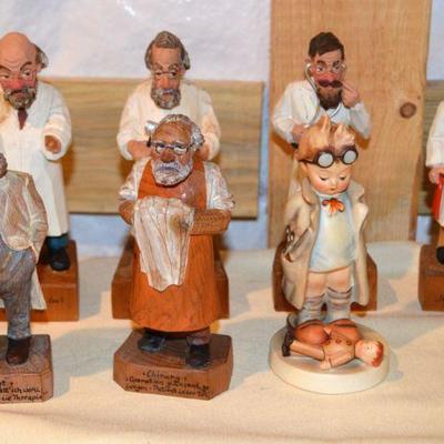 Lots of Doctor Figurines 