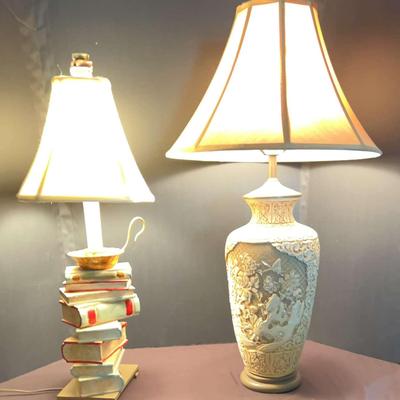 Two Unique Table Lamps 