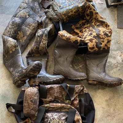Fishing Waders Featuring Remington & Adirondack 