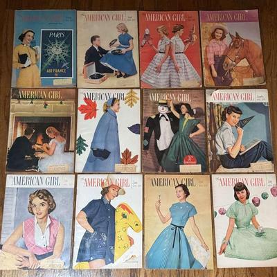 Collection #1 Of Vintage “The American Girl” Magazines From The 1950’s
