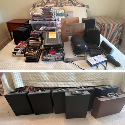 DVD Player, Speakers, CDs And More 