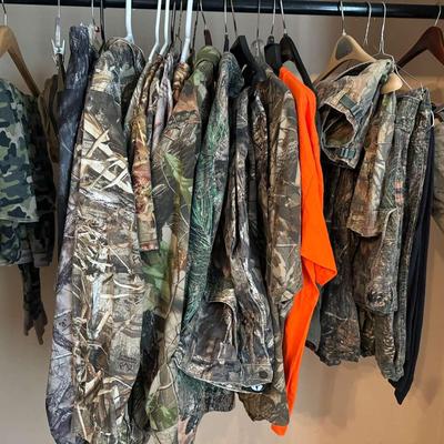 Mens Hunting Clothes Size XL Featuring Mossy Oak, Browning, Woolrich And More! 