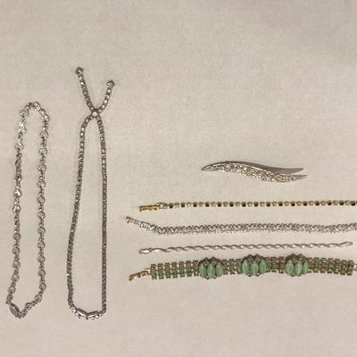 Lot B Vintage and New Costume Jewelry Bracelets
