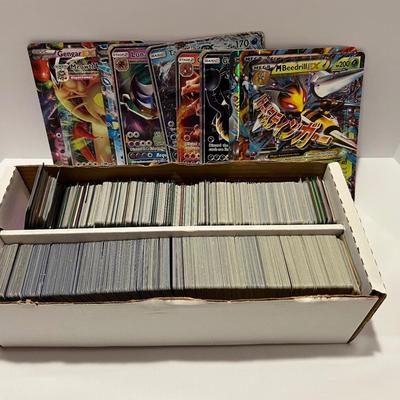 1500+ Pokemon Cards Mixed Box plus 10 Foil Oversize Cards Lot 1 