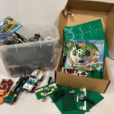 Lot K LEGO Vehicles and Soccer
