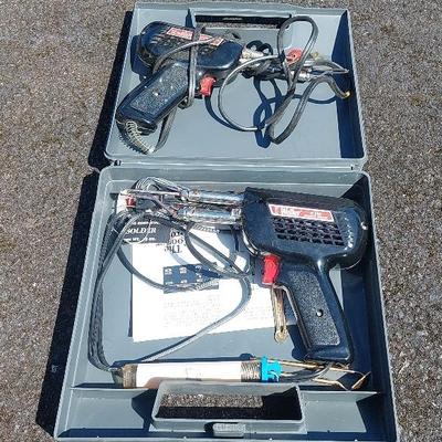 Two  Weller Solder Guns