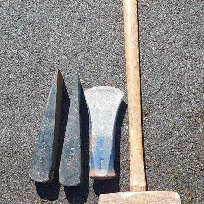 Wedges & Sledge Hammer 