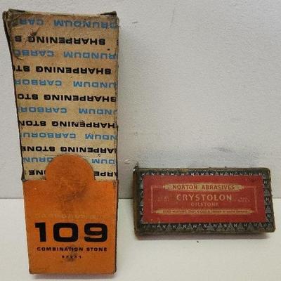 Vintage Knife Sharpening Stones 