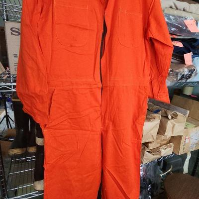 Orange Jump Suit Size 48