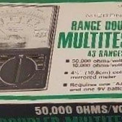Multi Meter & Electronic Items 