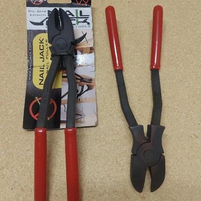 Two Nail Jack Nail Pullers/Extraction Tools 