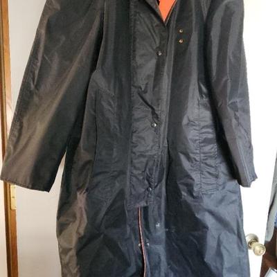 REVERSIBLE  Long Rain Coat