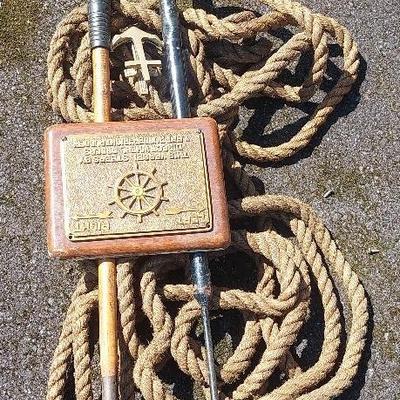 Nautical Sign, Rope & Other 