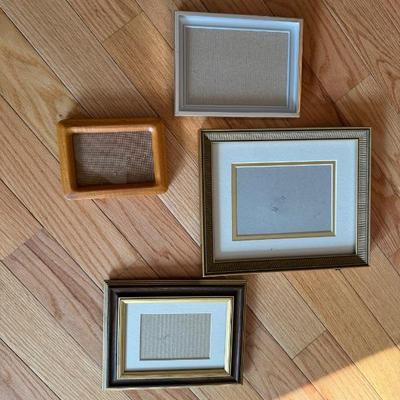 Frames of all sizes and materials