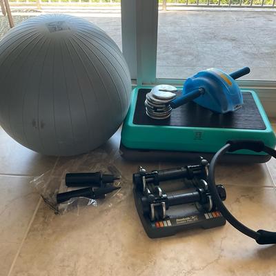 Ready, Set Exercise With Reebok Weights, Ball And More