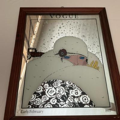 Vogue February 1919 Cover Mirror