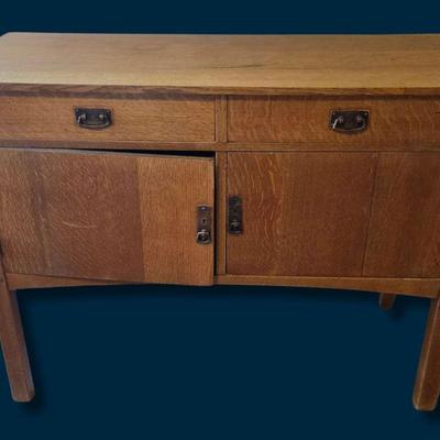 Vintage Oak Cabinet