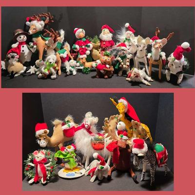 *HUGE* Annalee Doll Collection - Christmas
