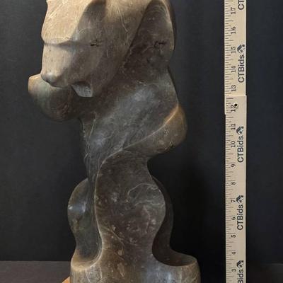 INCREDIBLE Original Navajo 20" Sculpture by Eddy Shorty