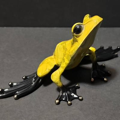 "What's Up" - Original Tim "Frogman" Cotterill Bronze Sculpture 