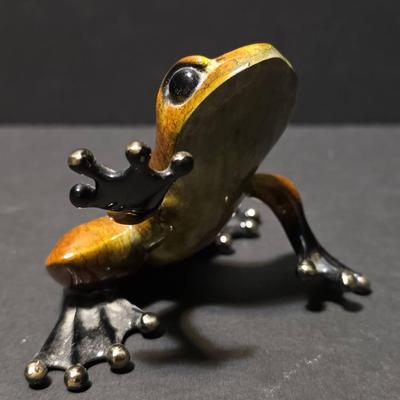 "High Four" - Original Tim "Frogman" Cotterill Bronze Sculpture w/ COA
