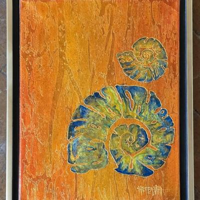 Original Kate McCavitt Painting - "Topaz"